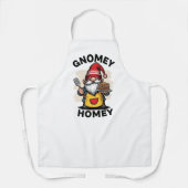 Gnome at home golden pancake design schort (Voorkant)