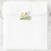 Gnome avec autocollant Fleurs (Sac)