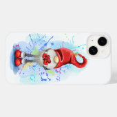 Gnome avec coeur iPhone / coque ipad (Verso (horizontal))