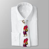 GNOME AVEC cravate DE COEURS VALENTINE (Attaché)