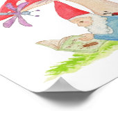 Gnome avec insectes Impression de livres (Coin)