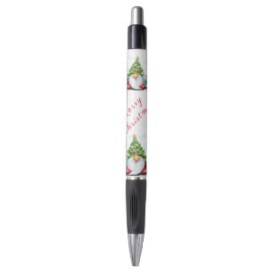Gnome avec sapin de Noël Casquette et stylo cadeau