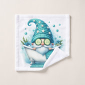 Gnome Bath Towel Set-Hand, Bath, Washcloth (Gant de toilette)