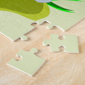 Gnome & Bird Bath Puzzle Legpuzzel (Zijkant)