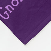 Gnome-body houdt van herfst zoals mannen fleece deken (Hoek)