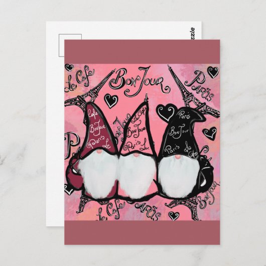 GNOME BRIEFKAART (Voorkant / Achterkant)