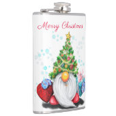 Gnome cadeau de flacon de Noël avec cadeaux (Droite)