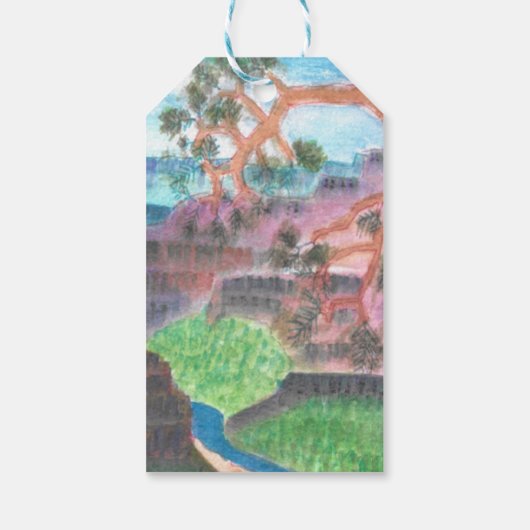 Gnome Cadeaulabel (Achterkant)