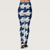 Gnome Cancer Astrologie Signal Ange Leggings (Dos)