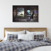 Gnome Canvas Afdruk (Insitu (Slaapkamer))