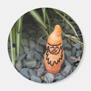Gnome Carrot Magnet Magneet