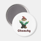 Gnome Chomsky Magneet (Voorkant / Achterkant)