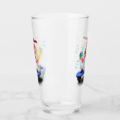 Gnome Christmas Glass Glas (Links)