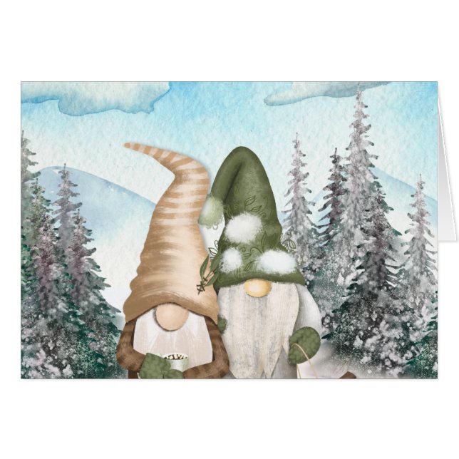 Gnome Christmas, Gnome Winter (Devant horizontal)