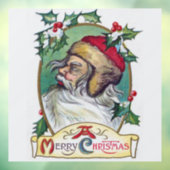  Gnome Christmas Raamsticker (Vel 3)