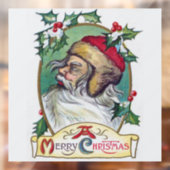 Gnome Christmas Raamsticker (Vel 2)