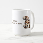 Gnome Coffee Een knuffel in een Mok (Voorkant rechts)