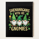 Gnome de la Fête de la Saint-Patrick Chanceux Trèf (Dos)