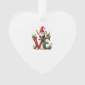 Gnome de Noël AMOUR (devant)
