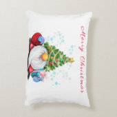 Gnome de Noël avec Coussin cadeau (Dos(Vertical))