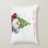 Gnome de Noël avec Coussin cadeau (Devant(Vertical))