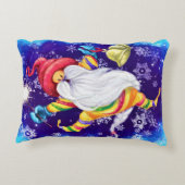 Gnome de Noël avec Coussin d'accentuation de cloch (Dos)