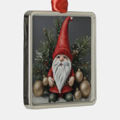Gnome de Noël avec ornements de Noël (Droite)