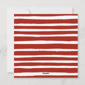 Gnome de Noël du Père Noël | Carte de vacances de  (Dos)