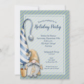 Gnome de Noël et fêtes Invitations de vacances (Devant)