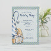 Gnome de Noël et fêtes Invitations de vacances (Debout devant)