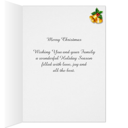 Gnome de Noël mignonne avec fer à cheval (Intérieur (Droit))