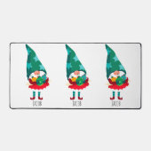 Gnome de Noël mignonne avec ornements de Noël (Recto)