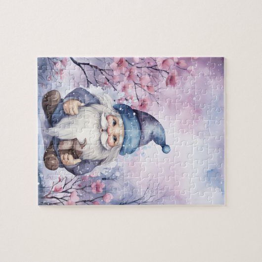 Gnome d'hiver Complexité moyenne_03 Jigsaw Puzzle (Horizontal)