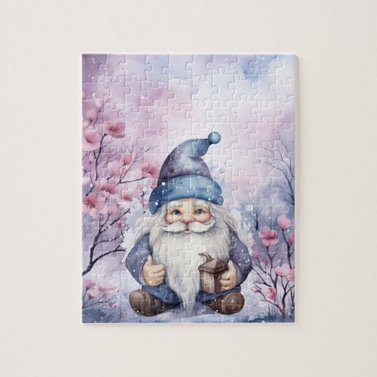Gnome d'hiver Complexité moyenne_03 Jigsaw Puzzle (Vertical)