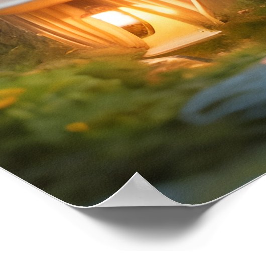 Gnome dorp poster (Hoek)