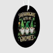 Gnome du trèfle porte-bonheur de la Saint-Patrick (devant)