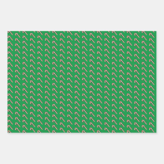 Gnome Elf Wrapping Paper Flat Sheet Set van 3 (Voorkant 3)