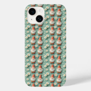 Gnome en Daisy Naadloze Patroon Tuin Ontwerp Case-Mate iPhone 14 Hoesje