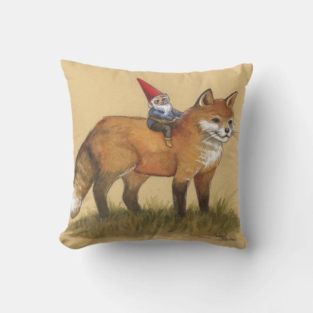 Gnome et coussin de Fox (Recto)
