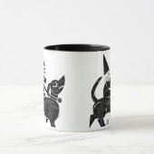 Gnome et Dachshund Mug (Centre)