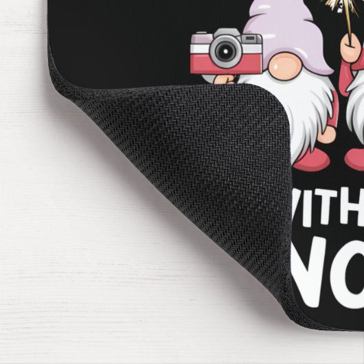 Gnome Family Christmas Chillin With My Gnomies _1 Muismat (Hoek)