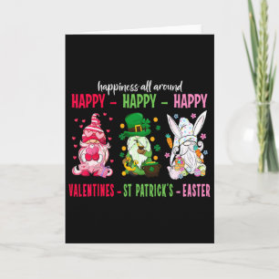 Gnome Fijne Valentijn St Patrick Pasen Geluk Kaart