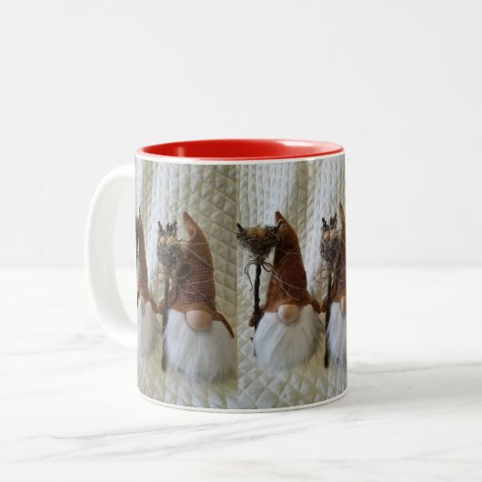 ***GNOME FINLANDAIS*** MUG DE NOËL (Devant gauche)