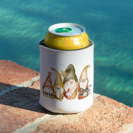 Gnome Four Piece Band op een Blikjeskoeler (Insitu Zwembad)