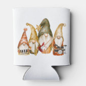 Gnome Four Piece Band op een Blikjeskoeler (Achterkant)