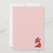 Gnome Galentines Journée Brunch Invitation (Dos)