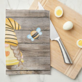 Gnome, Garden Gnome Theedoek (Quarter Fold)