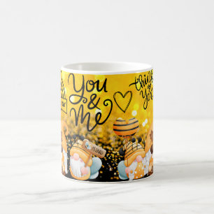 GNOME Glitterende Sparkly Mok, voor Gnome Liefhebb Koffiemok