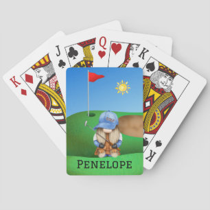 Gnome Golf Monogram Klassieke Speelkaarten