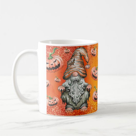 Gnome Halloween Mug (Gauche)